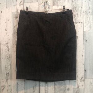 Lilly Pulitzer Denim Pencil Skirt 6